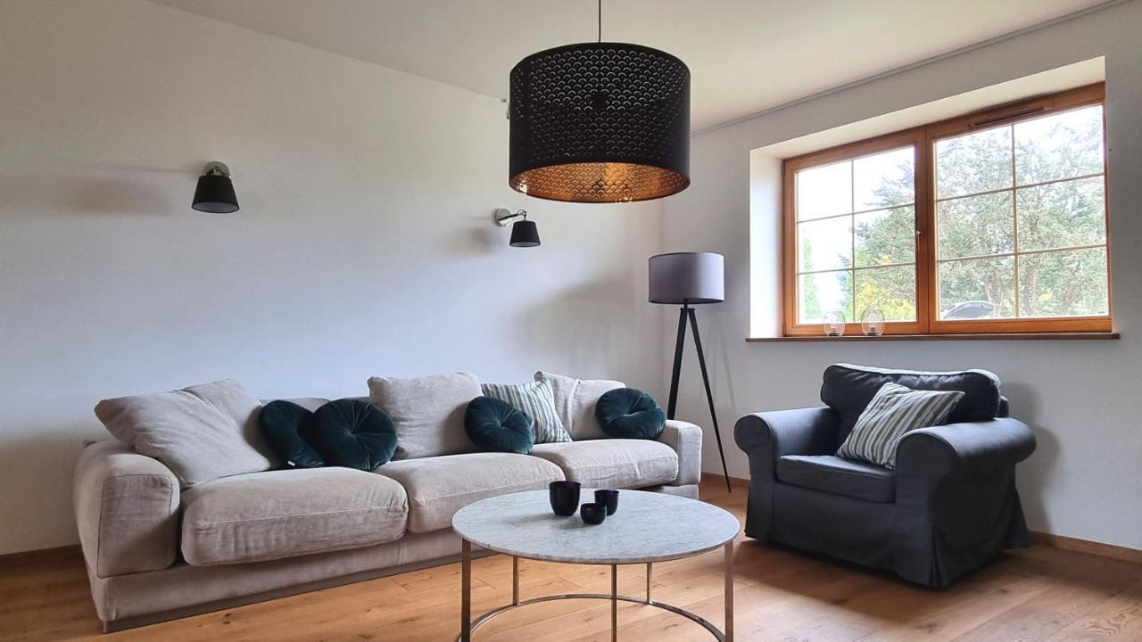 Villa Seehochdrei - Ferienhaus Dobieslawiec Bagian luar foto